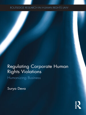 cover image of Regulating Corporate Human Rights Violations